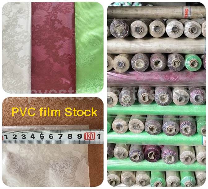 2020 March New arrival PVC stock film for table cloth 7400 meters