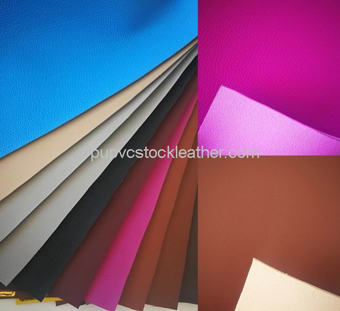 PU Stock Leather for Car and Sofa