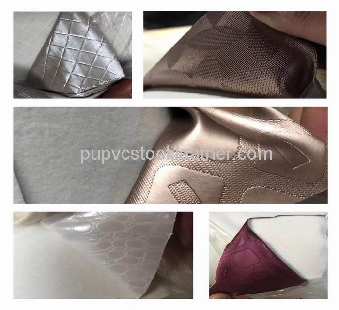 PU Stock Leather for Decoration