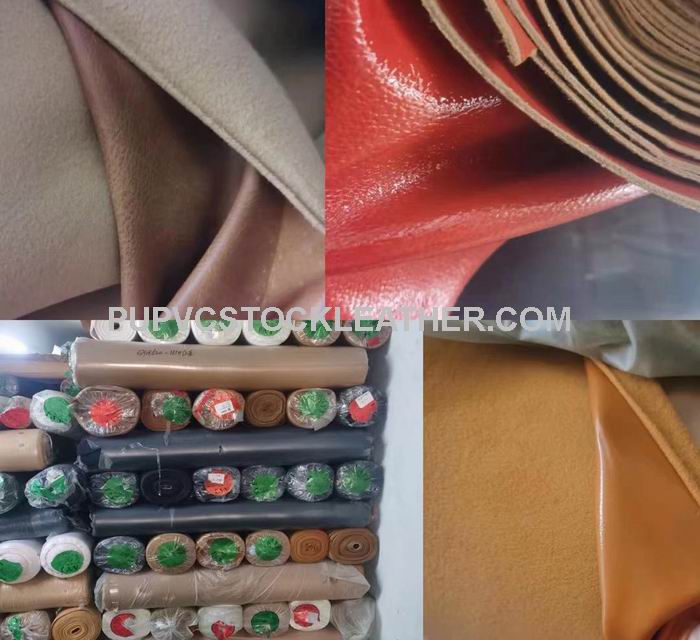 PU Stock Leather for Sofa, Furniture, Bags