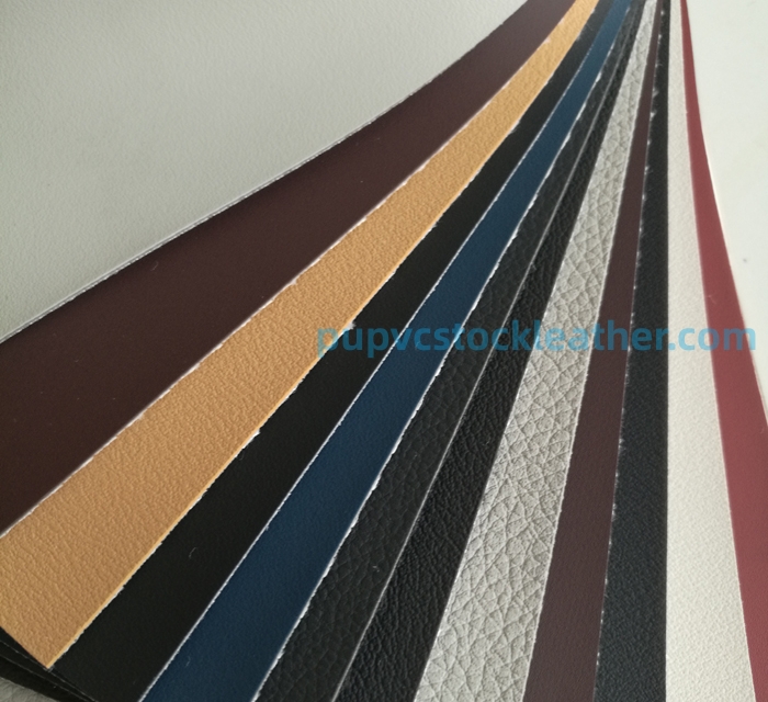 New PVC stock leather for make brand car seat