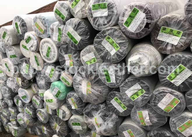 PVC stock leather mixed applications 14 tons
